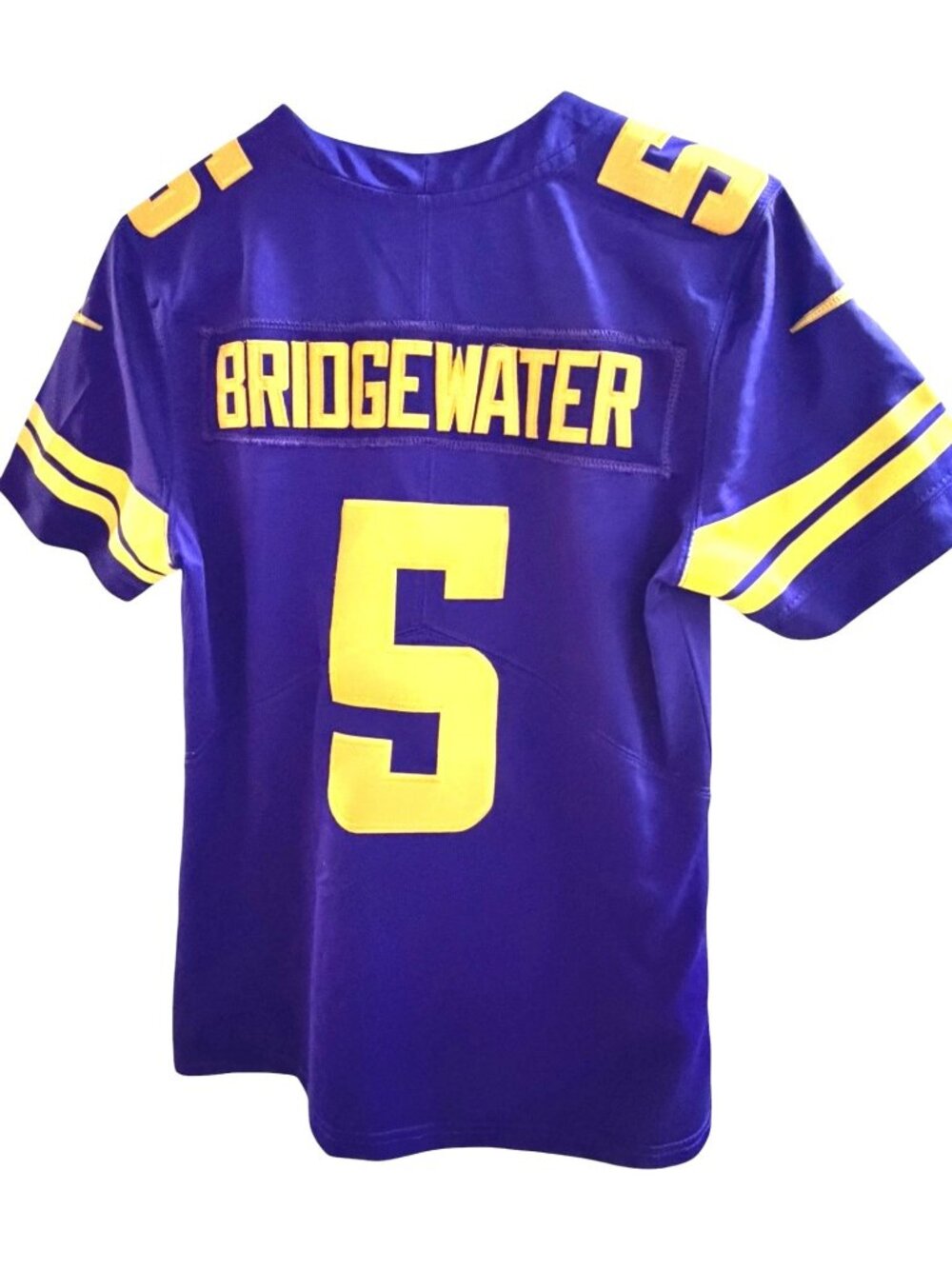 Nike Minnesota‎ Vikings Teddy Bridgewater #5 NFL On Field Jersey Women's M/L